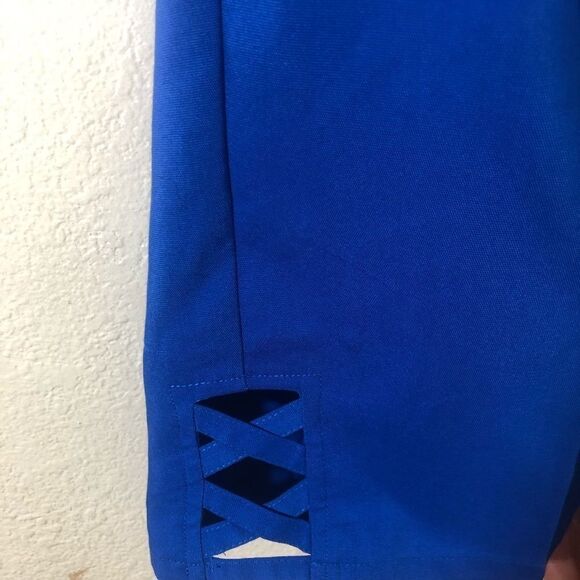 Alfred Dunner Waikiki Lattice Cuff Capris size 12 - Picture 3 of 6